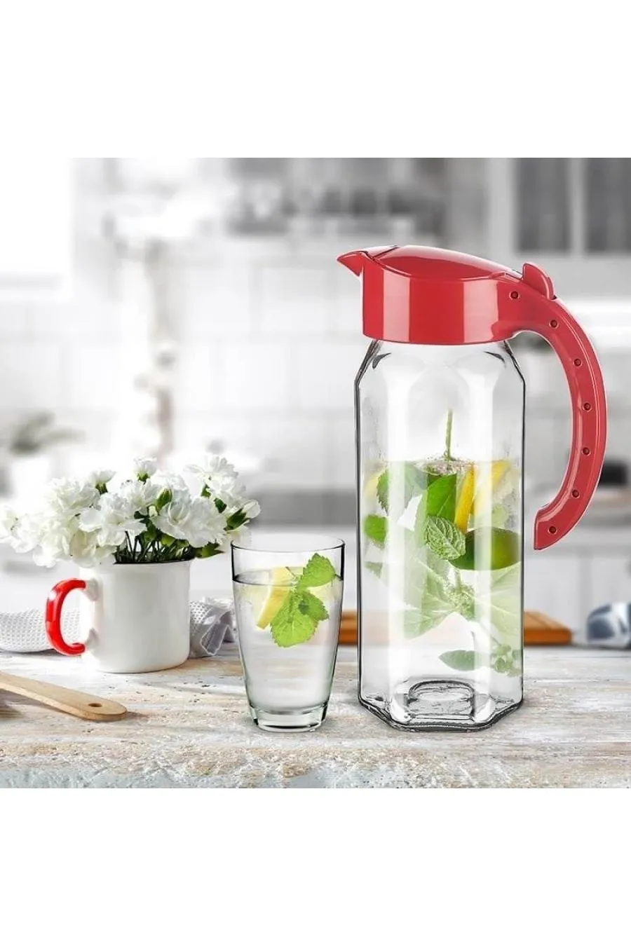 Cam Sürahi Ala Jug 1500 ML