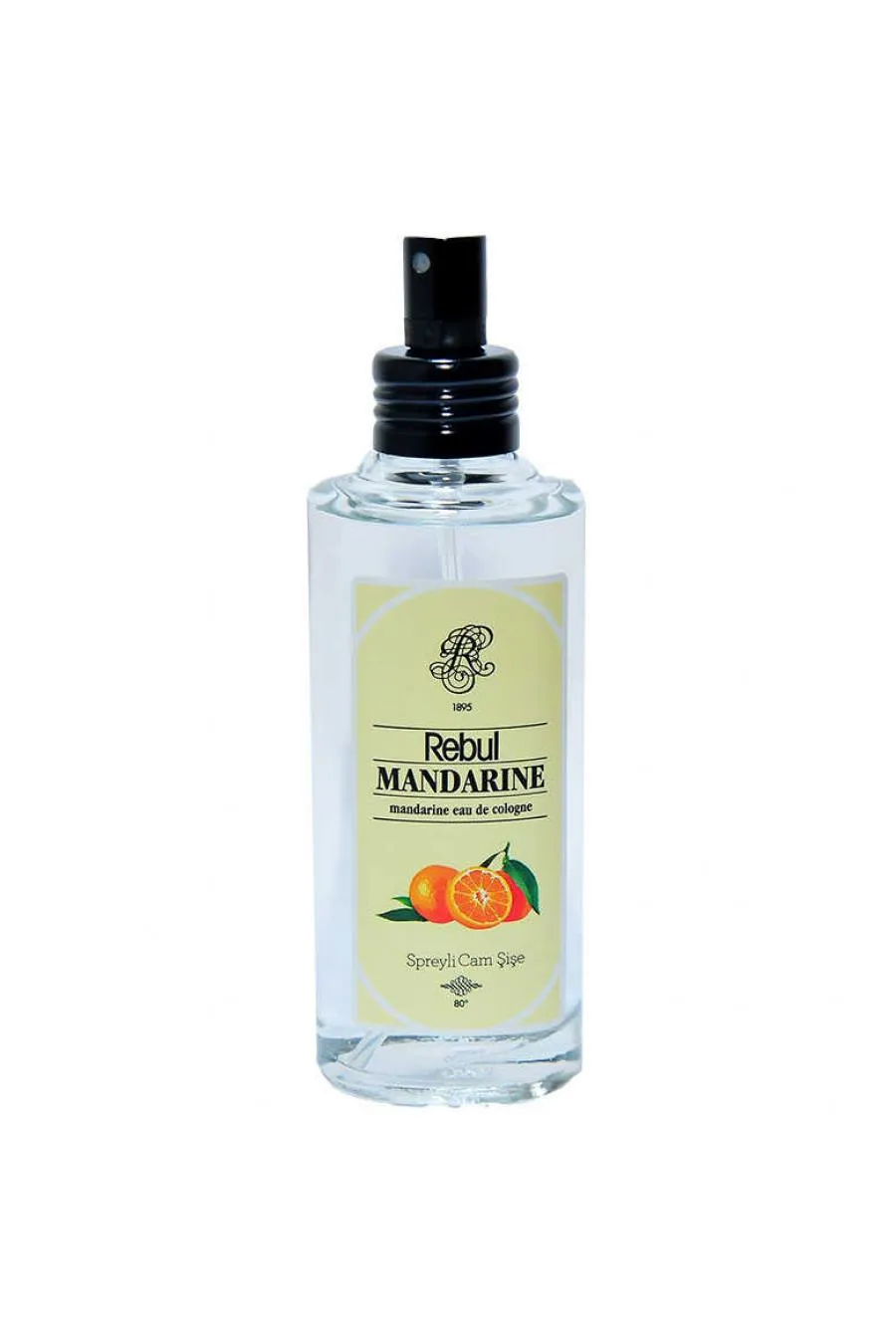 Mandalina Kolonyası 80 Derece Cam Şişe Sprey 100 ML