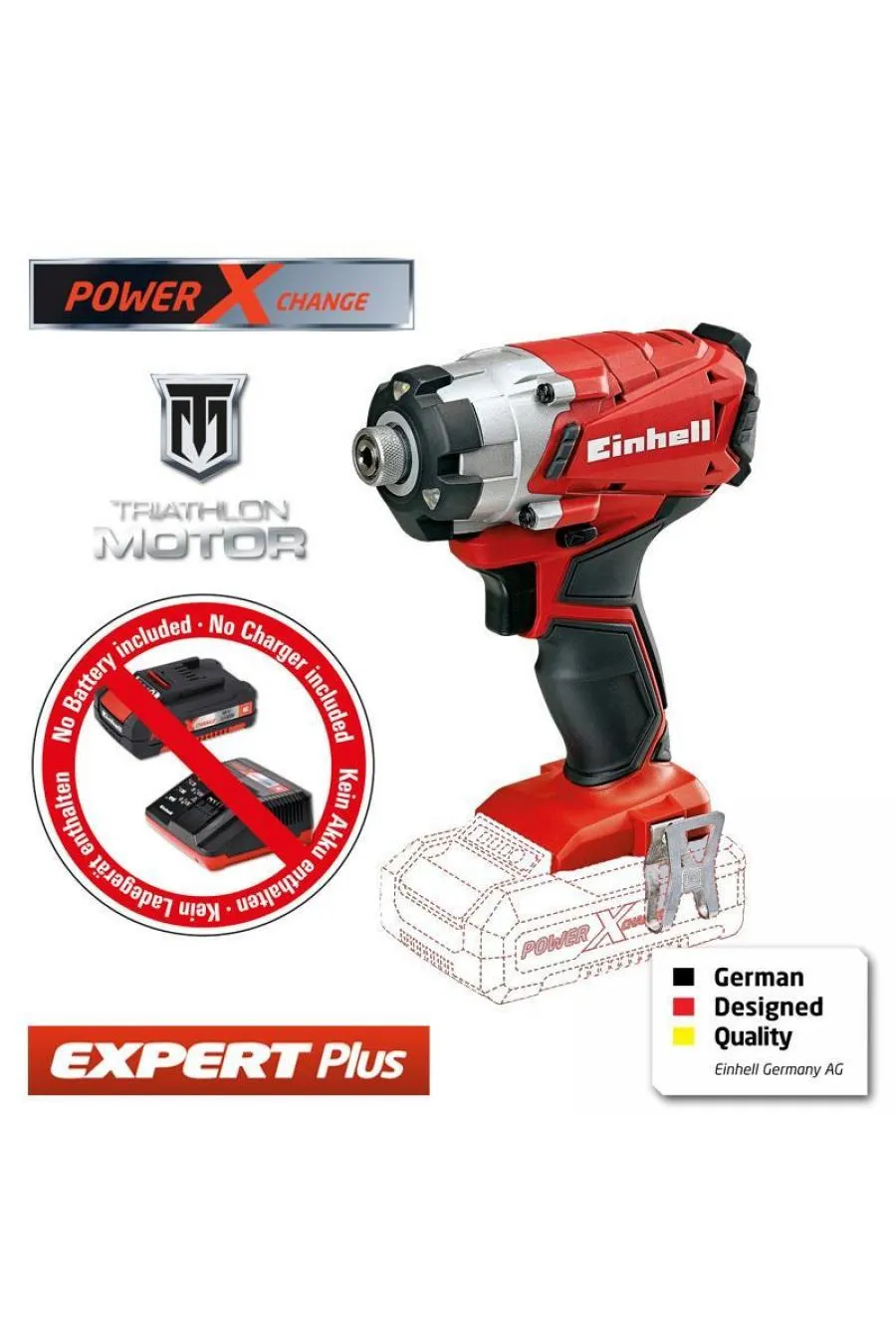 Einhell PXC TE CI 18/1 Lİ Solo Darbeli Vidalama Aküsüz