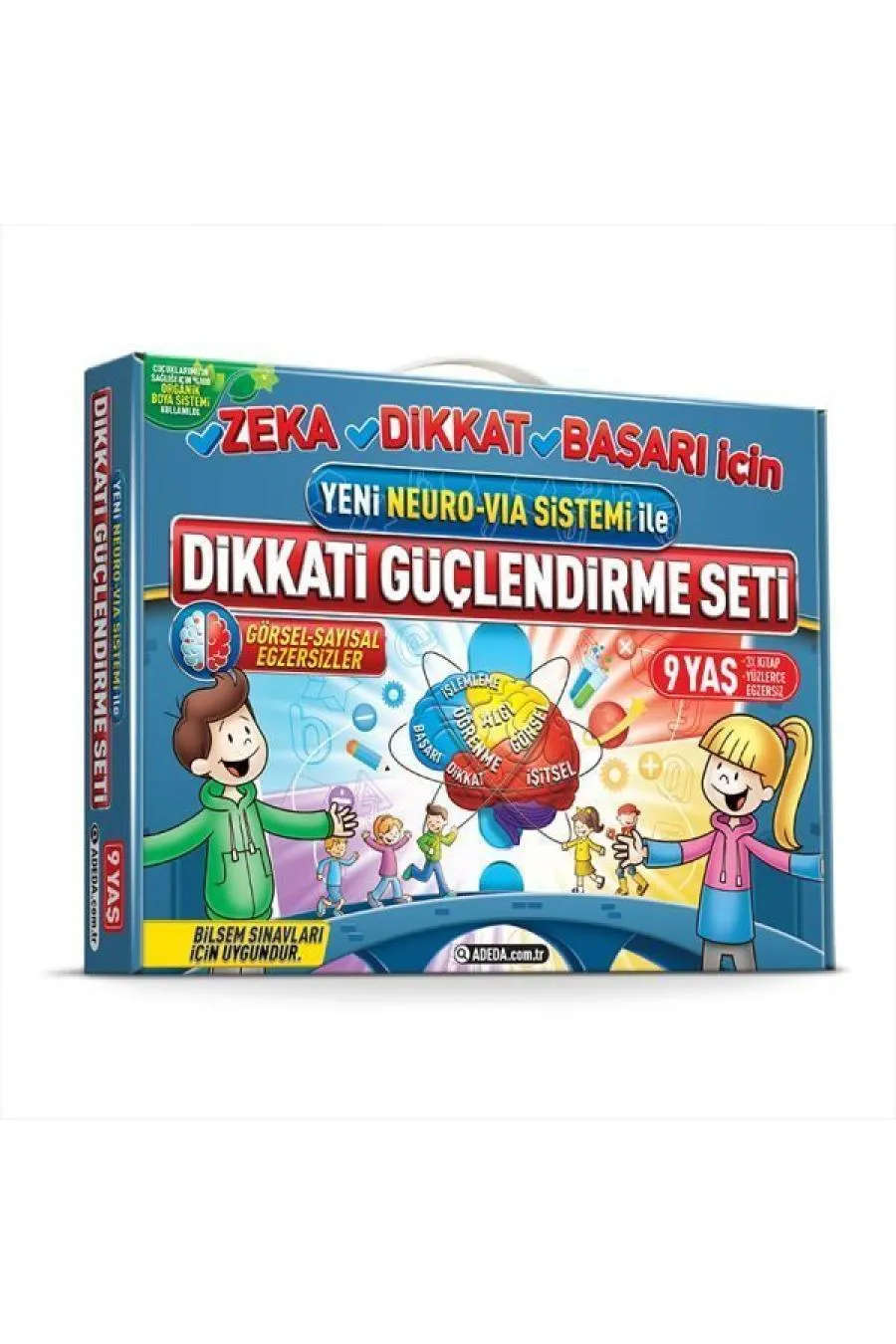 Dikkati Güçlendirme Seti  3. Sınıf – 9 Yaş- Neuro-Via  (4022)