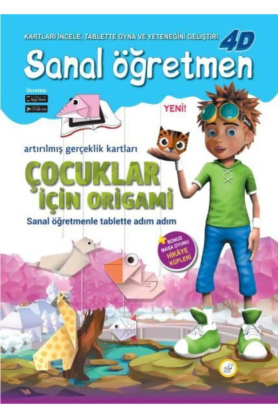 Danik Sanal Öğretmen Çocuklar için Origami  (4022)