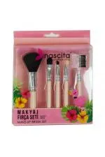 Makyaj Fırça Seti 5 Li Make-Up Brush Set Professional