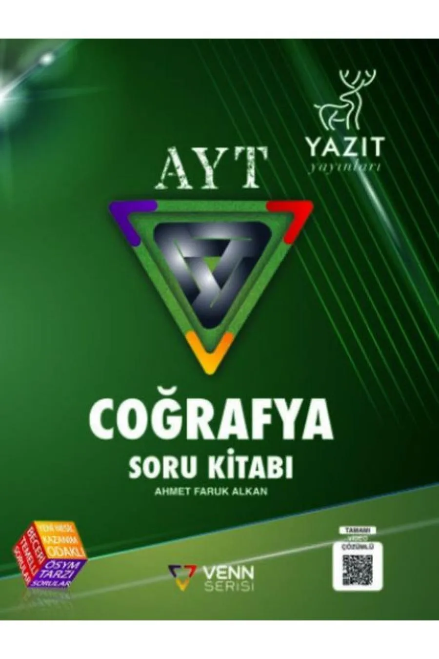 Yazıt AYT Coğrafya Venn Serisi Soru Kitabı  (4022)