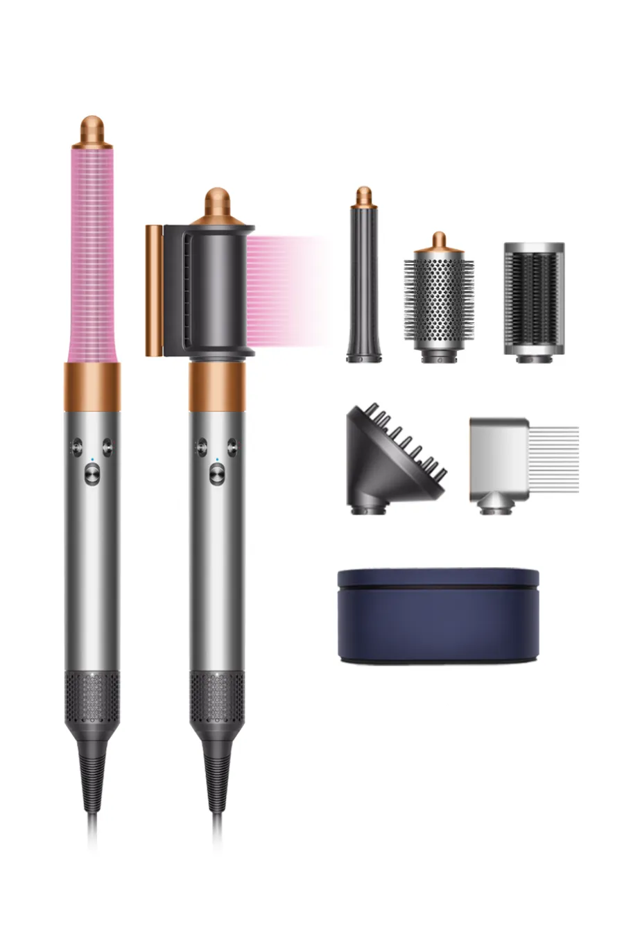 DYSON AİRWRAP™ SAÇ ŞEKİLLENDİRME VE KURUTMA SETİ DİFFUSE (PARLAK NİKEL/PARLAK BAKIR)