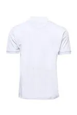 Polo Yaka Oxford Beyaz T-shirt - Wessi