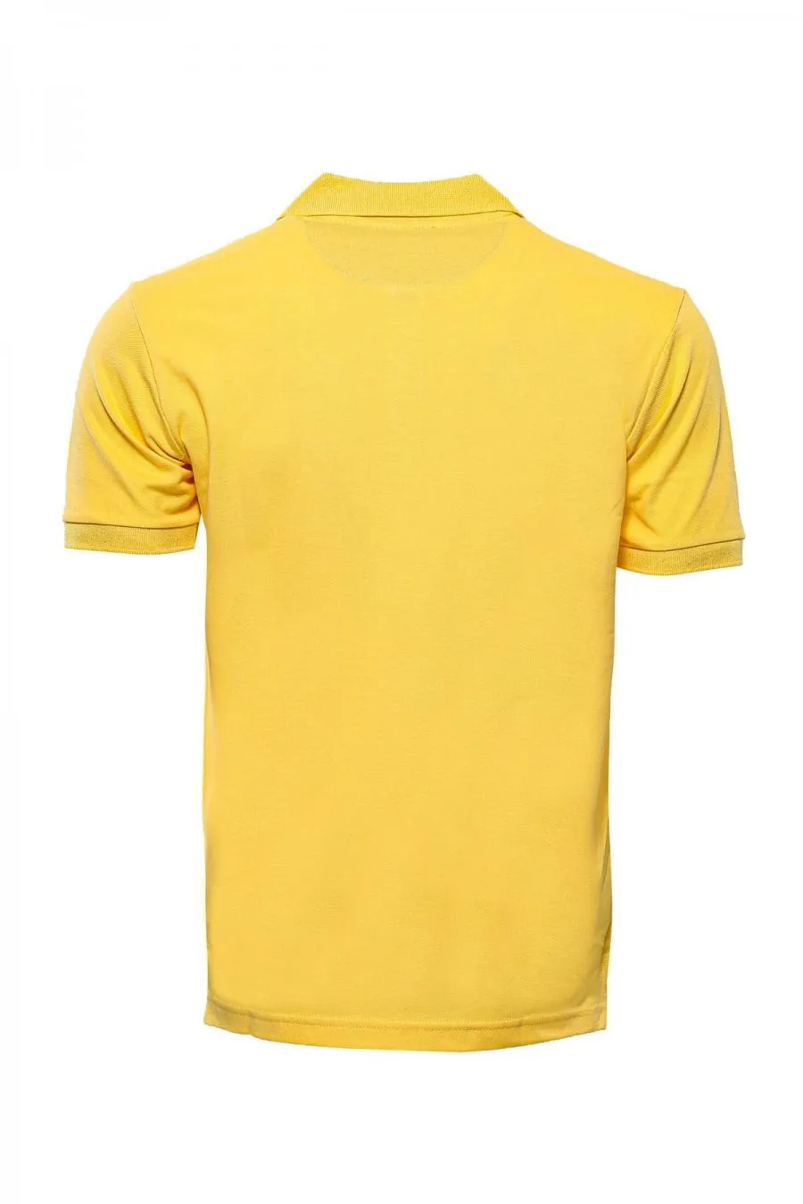 Polo Yaka Oxford Sarı T-shirt | Wessi