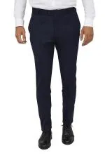 Desensiz Slim Fit Lacivert Erkek Pantolon - Wessi