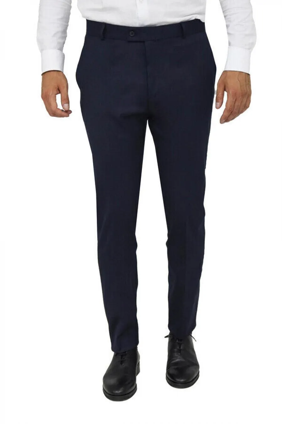 Desensiz Slim Fit Lacivert Erkek Pantolon - Wessi