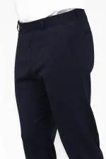 Desensiz Slim Fit Lacivert Erkek Pantolon - Wessi