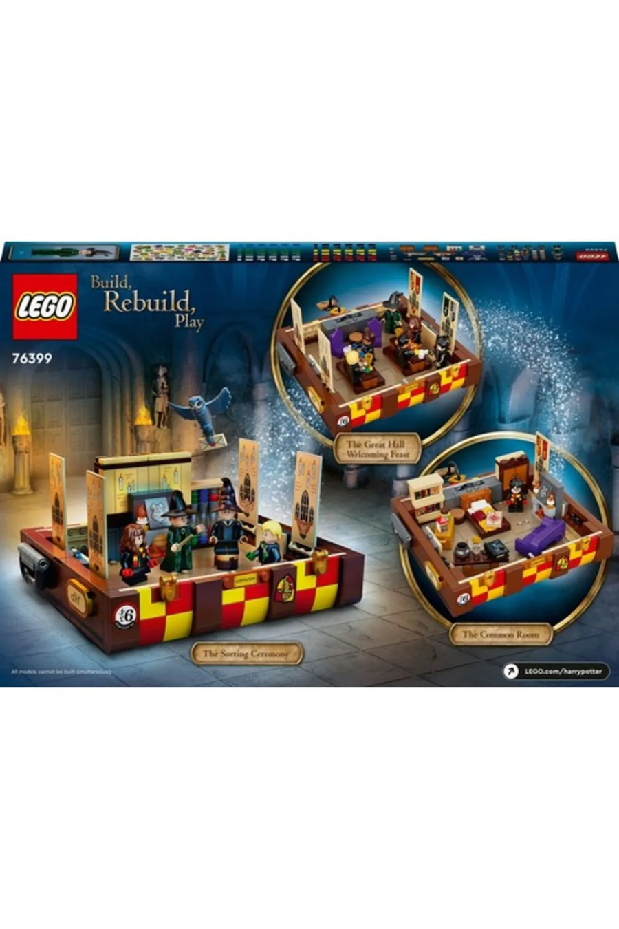 ® Harry Potter™ Hogwarts™ Sihirli Bavul 76399 Yapım Seti (603 Parça)