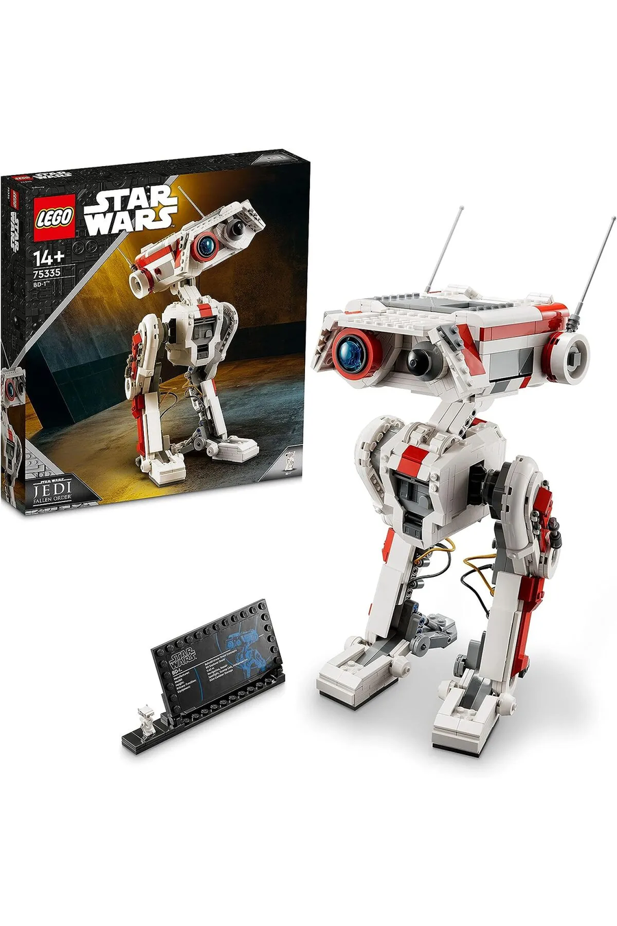 ® Star Wars™ BD-1™ 75335 - 14 Yaş ve Üzeri Hayranlar için Oyuncak Yapım Seti (1062 Parça)