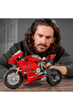 ® Technic Ducati Panigale V4 R 42107 - Yetişkinler için Araba Yapım Seti (646 Parça)