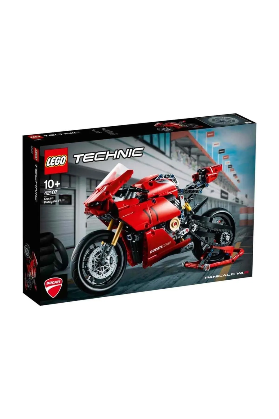 ® Technic Ducati Panigale V4 R 42107 - Yetişkinler için Araba Yapım Seti (646 Parça)