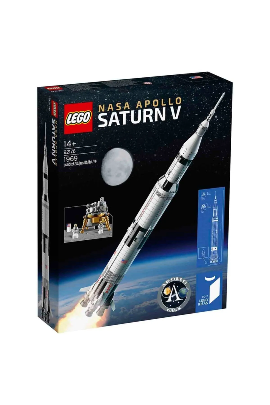 ® NASA 92176 Apollo Saturn V İnşa Seti