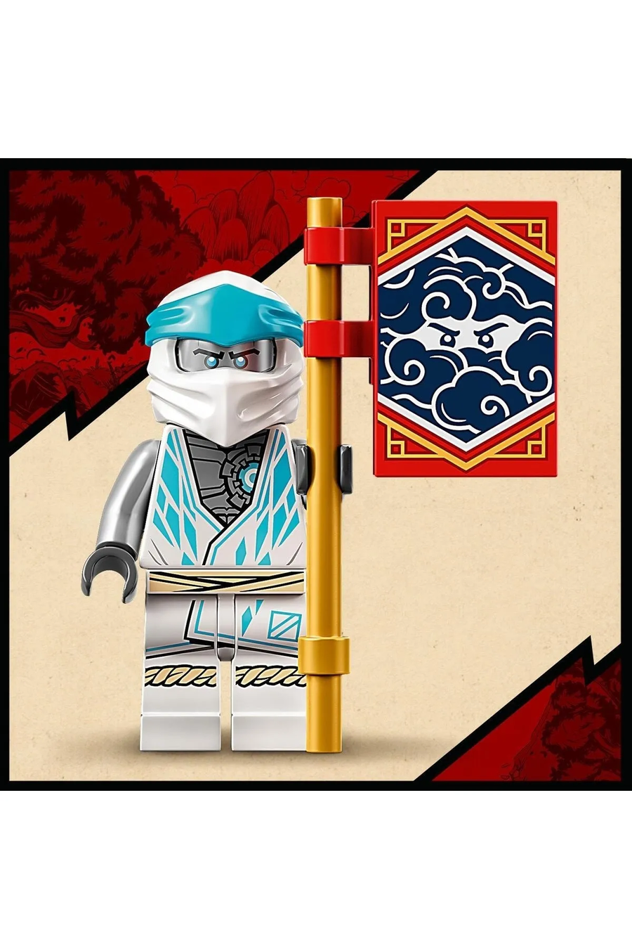 ® NINJAGO® Zane’in Güçlendirici Robotu EVO 71761 - 6 Yaş ve Üzeri için Yapım Seti (95 Parça)