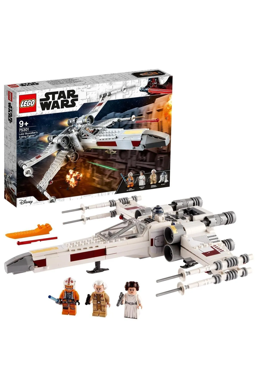 ® Star Wars™ Luke Skywalker’ın X-Wing Fighter™’ı 75301 - Çocuklar için Yapım Seti (474 Parça)