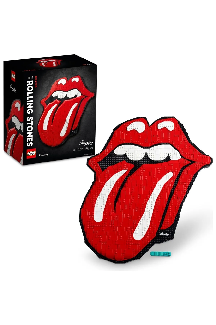 JFF Game ® Art The Rolling Stones 31206 - Yetişkinler için Koleksiyonluk Yapım Seti 1998 Parça