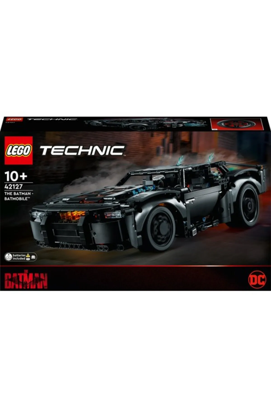 ® Technic BATMAN – BATMOBİL 42127 - Koleksiyonluk Araba Modeli Yapım Seti (1360 Parça)