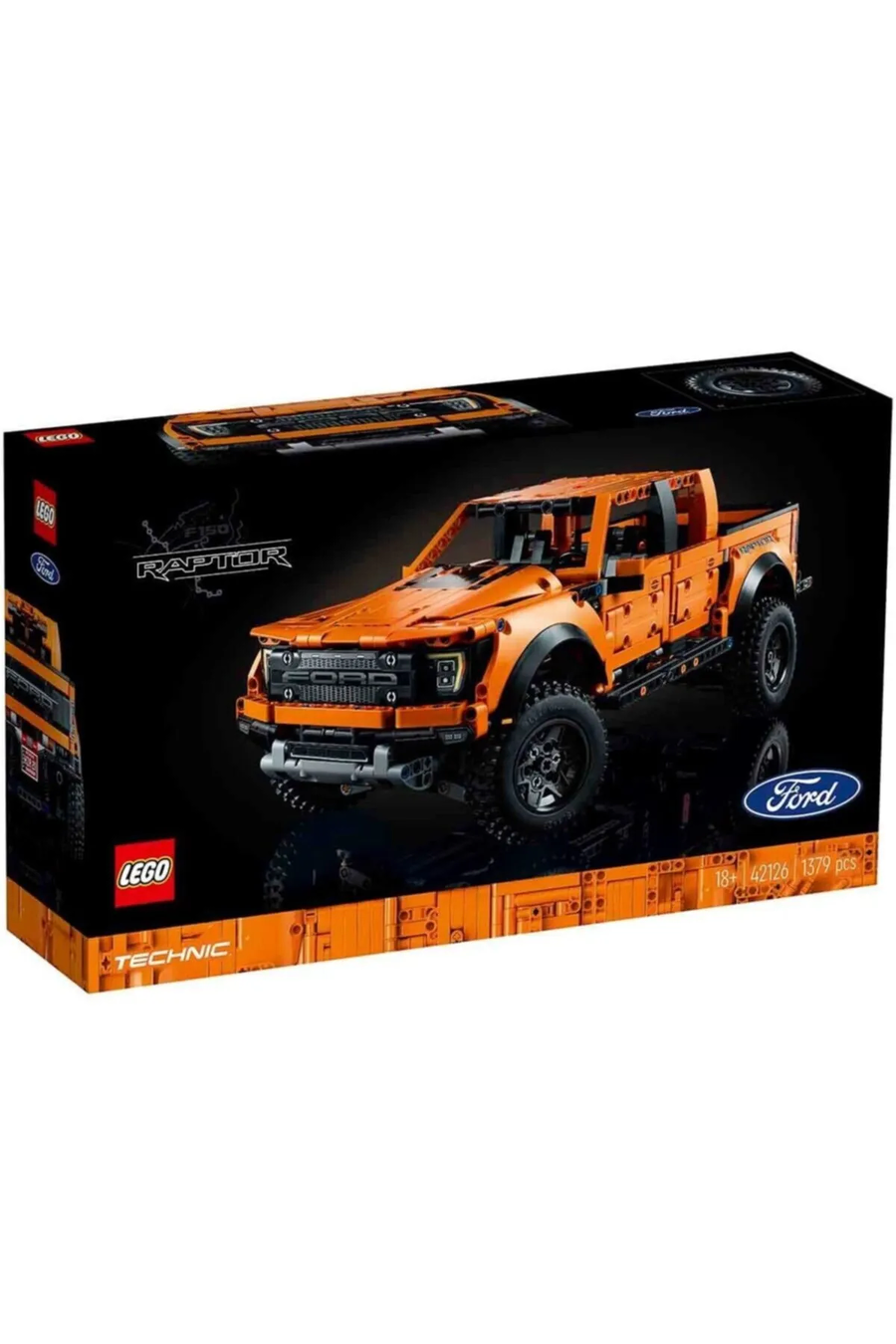 42126 Lego® Technic, Ford F-150 Raptor, 1379 Parça, +18 Yaş