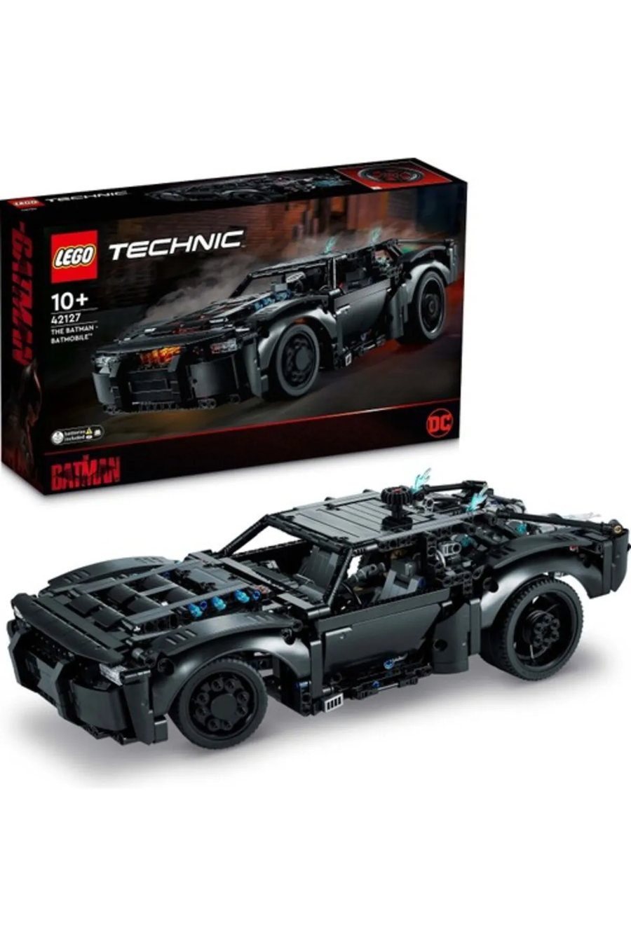 ® Technic BATMAN – BATMOBİL 42127 - Koleksiyonluk Araba Modeli Yapım Seti (1360 Parça)