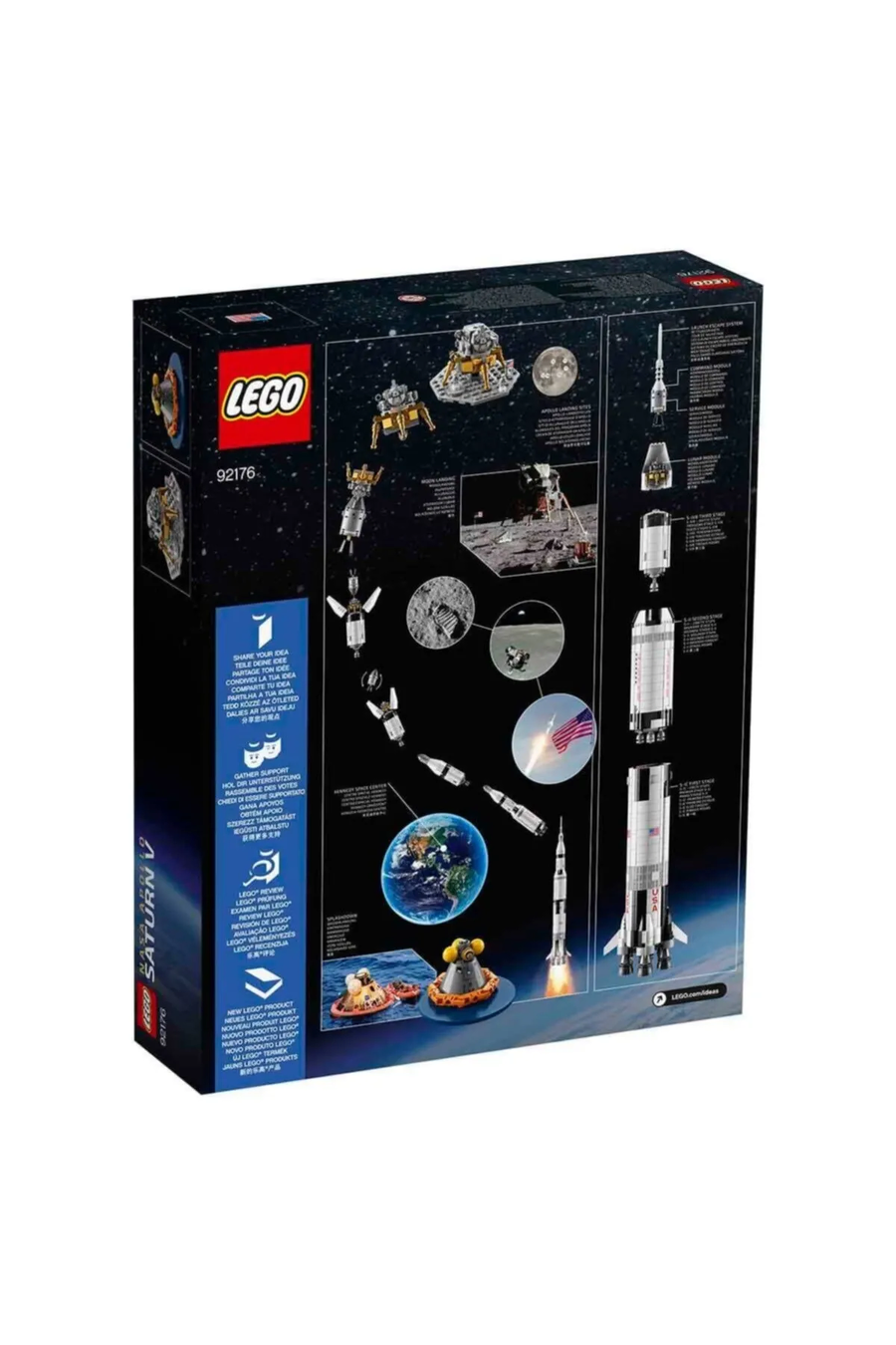 ® NASA 92176 Apollo Saturn V İnşa Seti