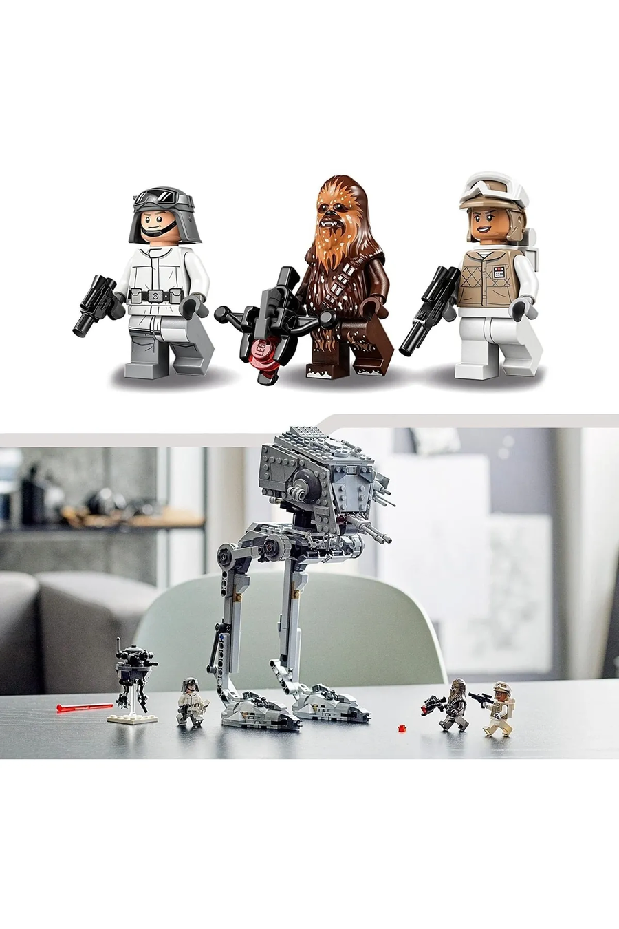 Star Wars™ Hoth™ AT-ST™ 75322 - 9 Yaş ve Üzeri Çocuklar için Oyuncak Yapım Seti (586 Parça)