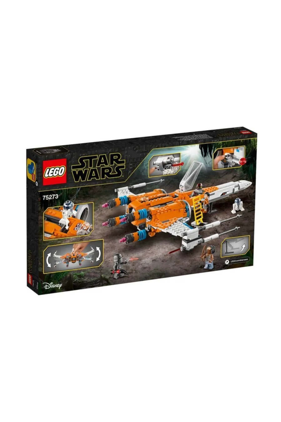 Star Wars Poe Dameronun X-wing Fighterı 75273 - Koleksiyonluk Yaratıcı Oyuncak Yapım Seti (761