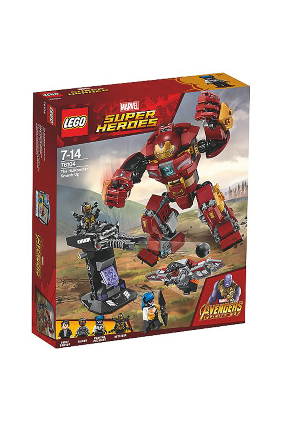 76104 LEGO Super Heroes Hulkbuster Dövüşü