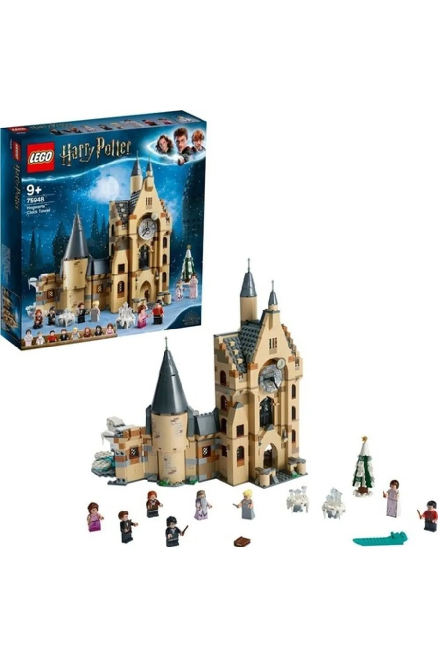 ® Harry Potter™ ve Ateş Kadehi Hogwarts™ Saat Kulesi 75948 Yapım Seti (922 Parça)