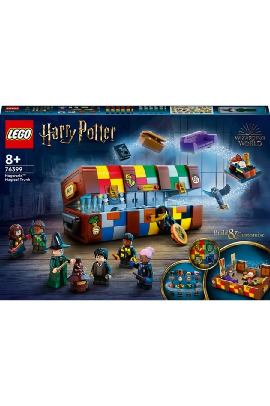 ® Harry Potter™ Hogwarts™ Sihirli Bavul 76399 Yapım Seti (603 Parça)